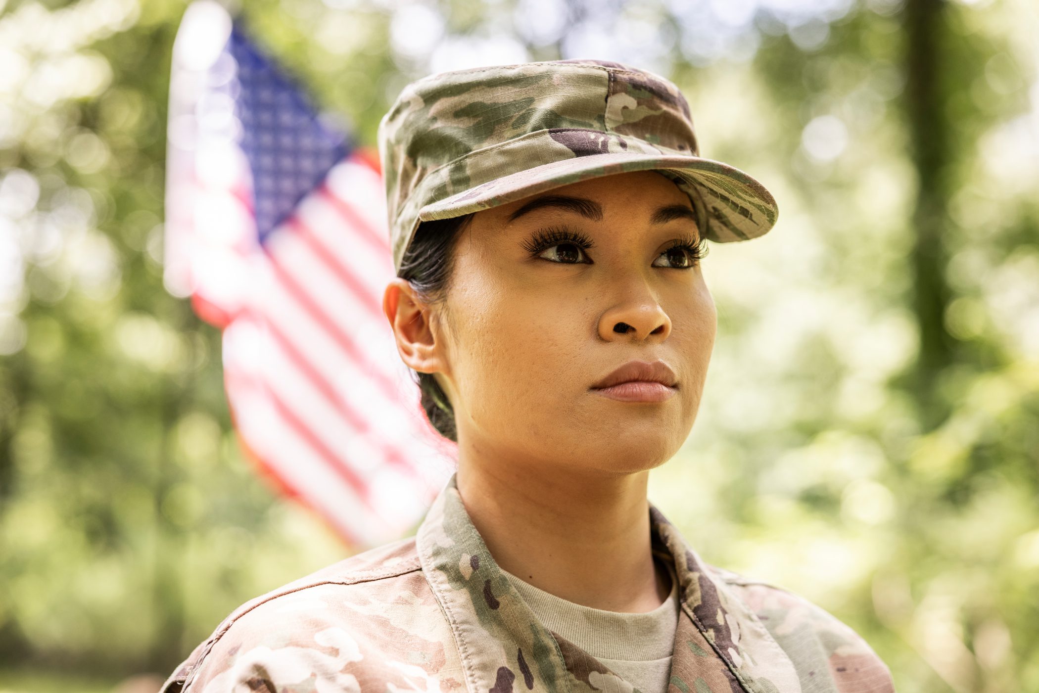 military woman